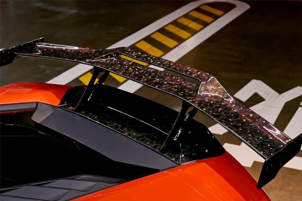 สปอยเลอร์ท้าย Autoclave Carbon Fiber LAMBORGHINI Huracan EVO ทรง DarwinPRO
