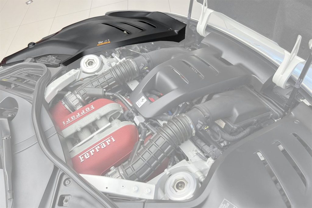 ห้องเครื่อง Dry Carbon Ferrari Purosangue ทรง DarwinPRO (F175 OEM) #2
