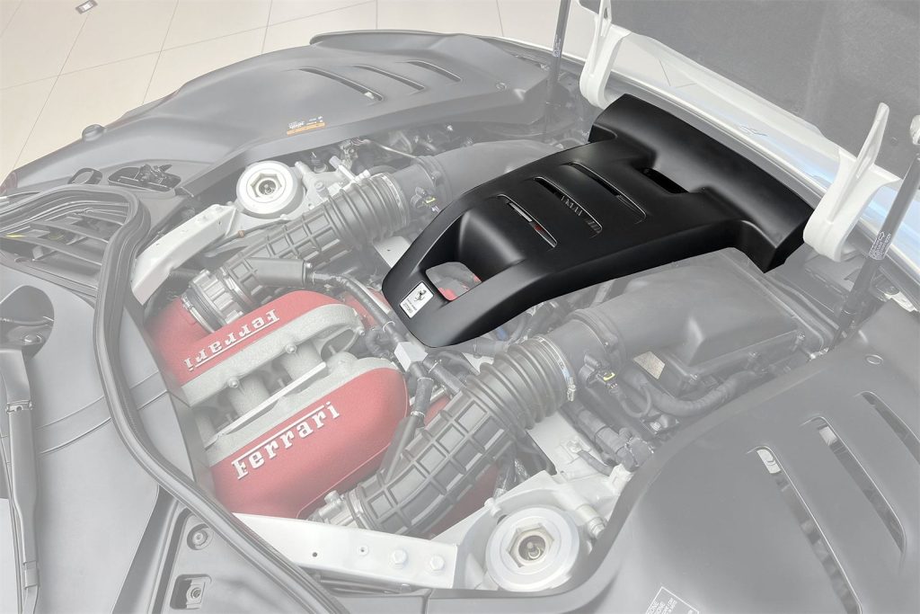 ห้องเครื่อง Dry Carbon Ferrari Purosangue ทรง DarwinPRO (F175 OEM) #3