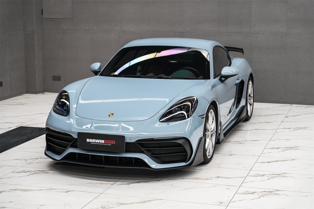 กันชนหน้า Carbon Fiber PORSCHE 718 ทรง DarwinPRO