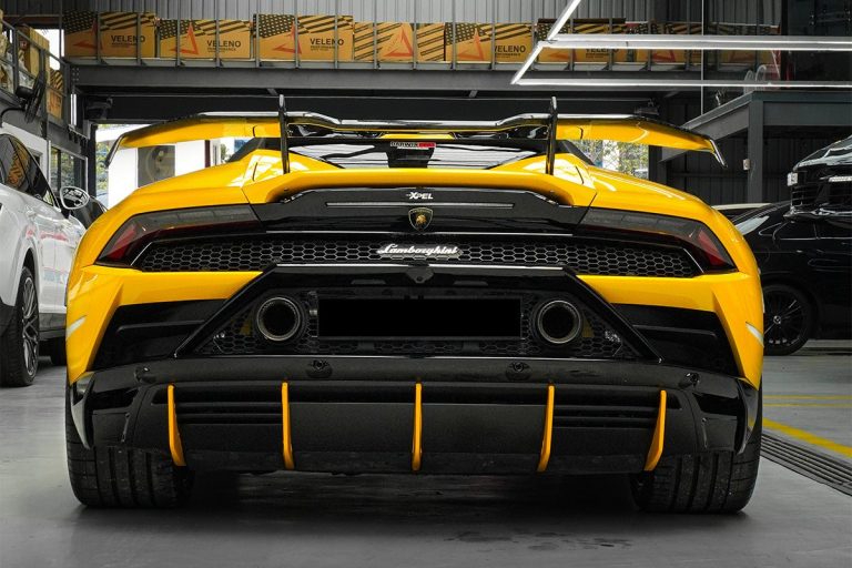 Rear Spoiler Dry Carbon LAMBORGHINI Huracan EVO style DarwinPRO(EVO AD)