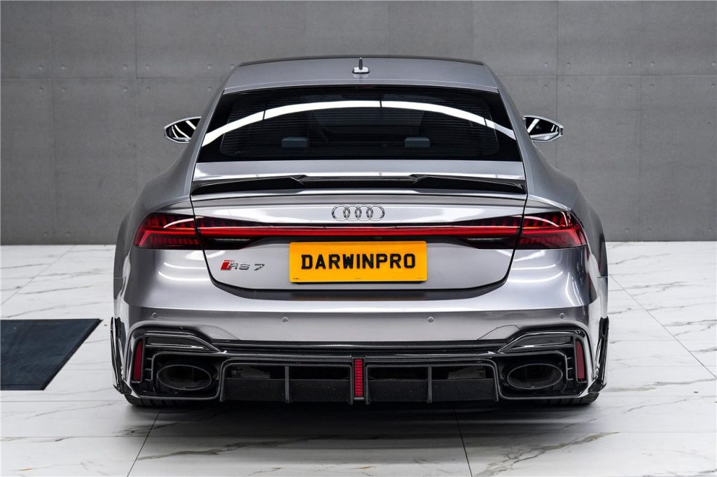ดิฟฟิวเซอร์ท้าย Carbon Fiber AUDI A7 C8 ทรง DarwinPRO (iMP)