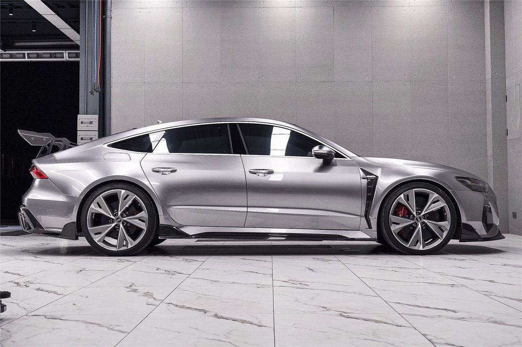 สเกิร์ตข้าง AUDI A7 C8 ทรง DarwinPRO #2