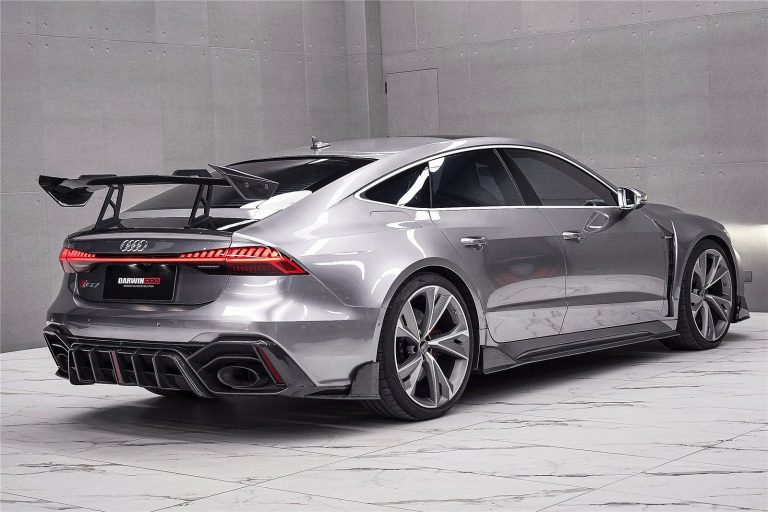 Rear Diffuser AUDI A7 C8 style DarwinPRO