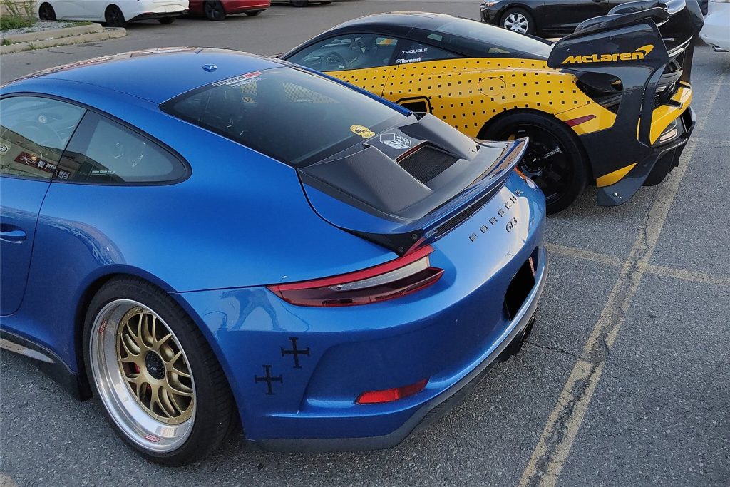 สปอยเลอร์ท้าย PORSCHE 911 991.2 GT3 ทรง DarwinPRO (Only GT2RS)