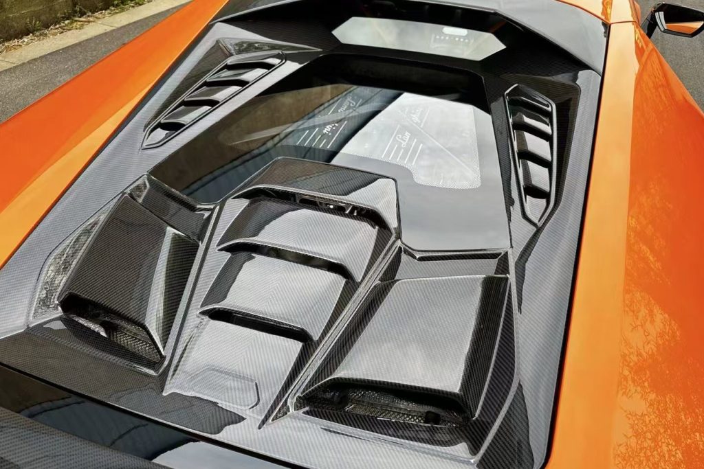 ฝากระโปรงหน้า Dry Carbon LAMBORGHINI Huracan EVO (Convert Tecnica) 2015-2025