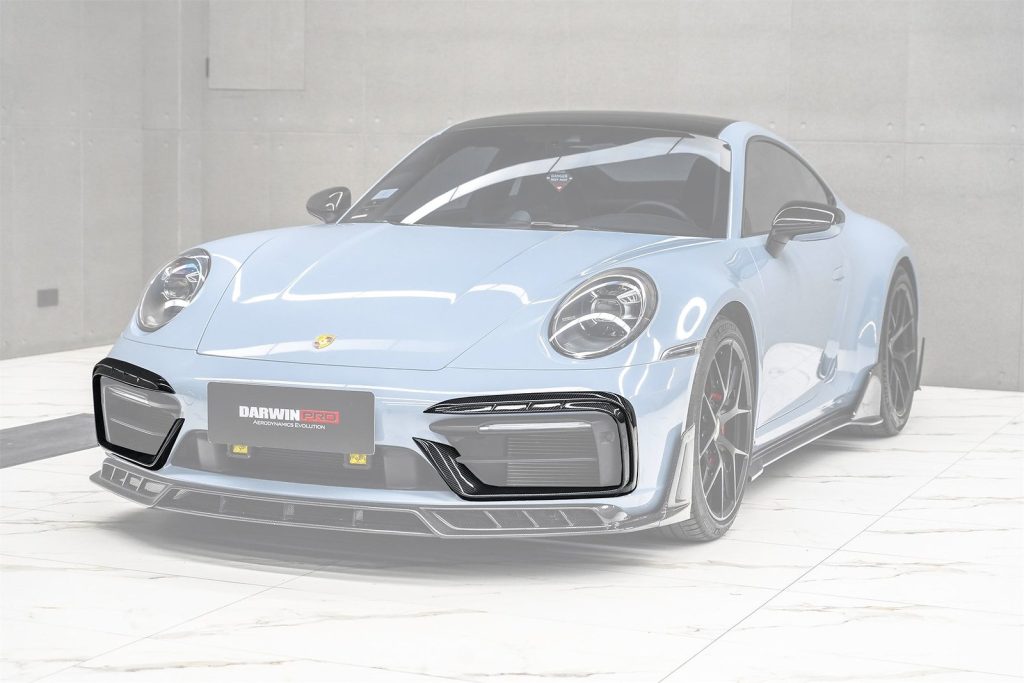 กันชนหน้า Carbon Fiber PORSCHE 911 992.1 ทรง DarwinPRO 2019-2024