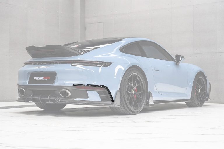 กันชนหลัง Carbon Fiber PORSCHE 911 992.1 ทรง DarwinPRO 2019-2024