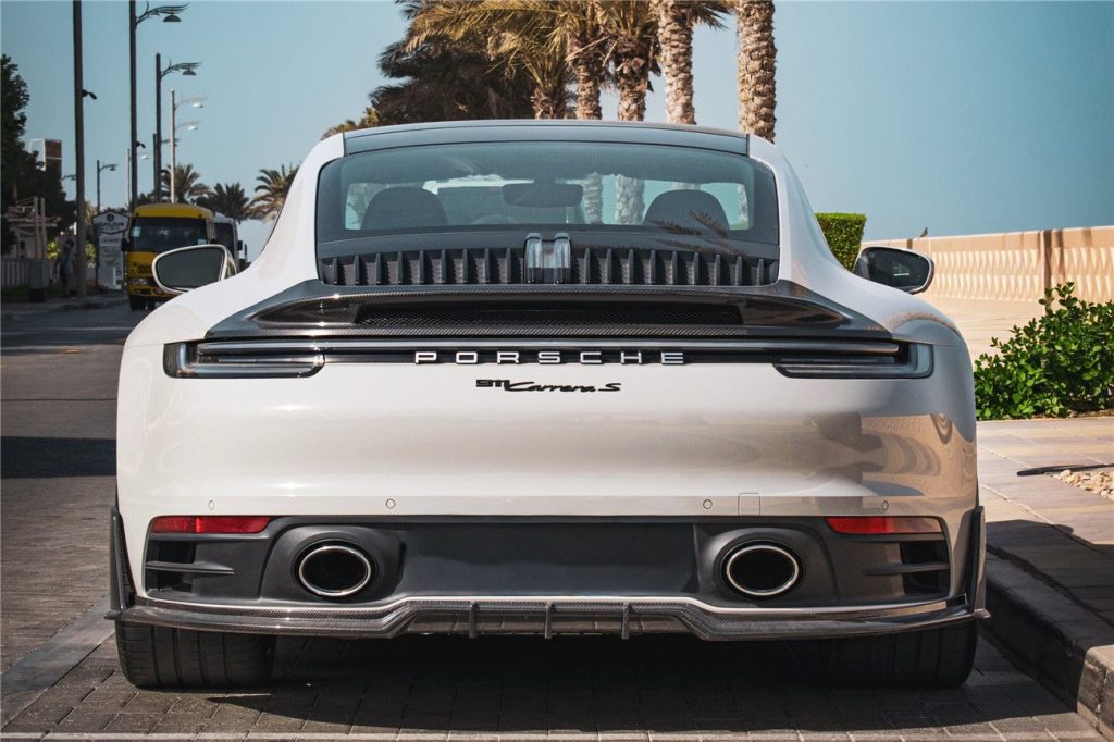 ลิ้นหน้า Carbon Fiber PORSCHE 911 992.1 ทรง DarwinPRO 2019-2024 #3