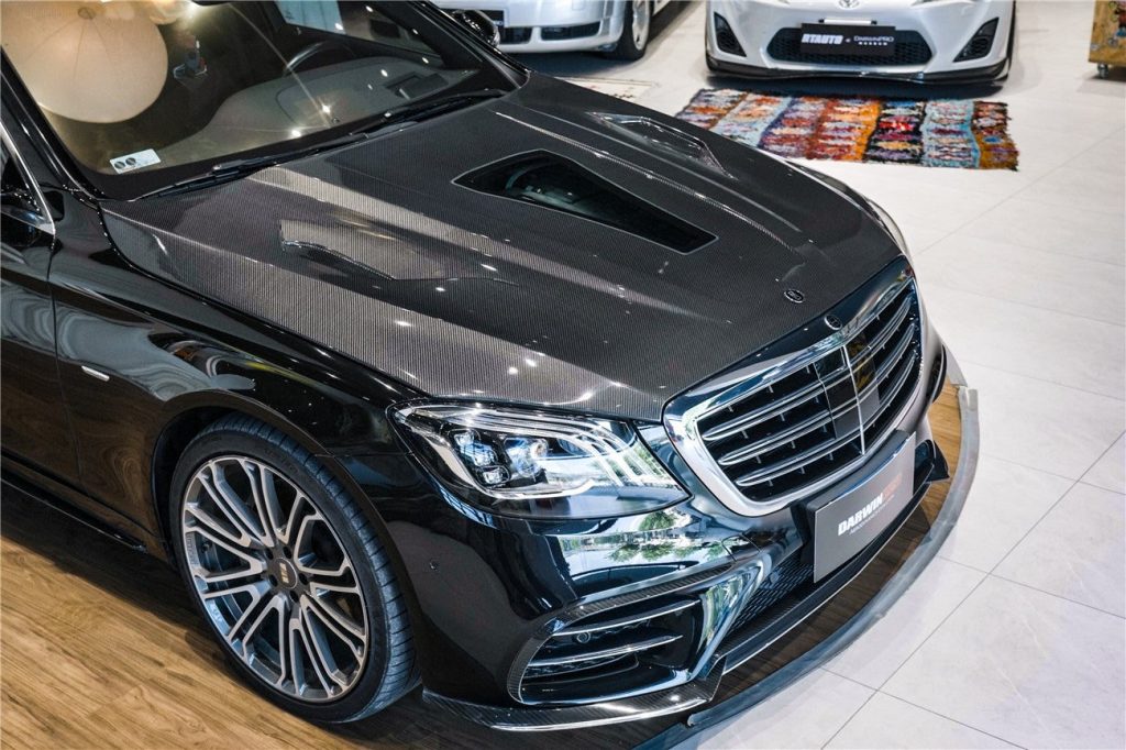ฝากระโปรงหน้า Carbon Fiber MERCEDES BENZ S-Class W222
