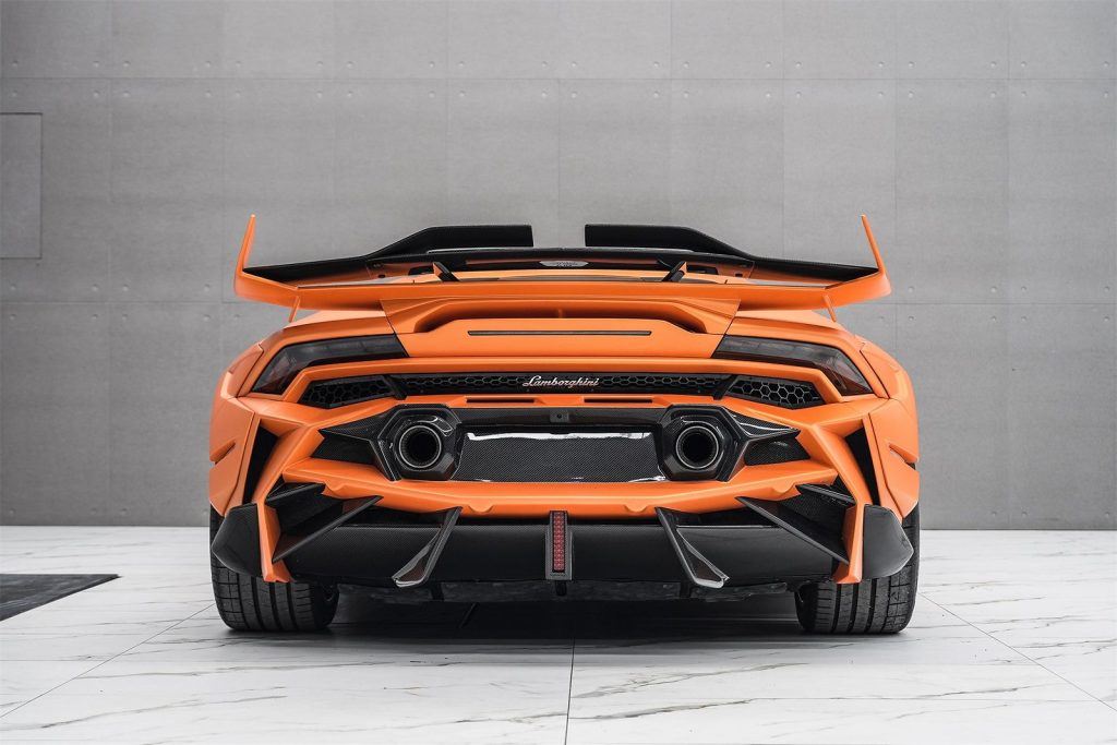 กันชนหลัง LAMBORGHINI Huracan LP580 ทรง DarwinPRO (LP580 BKSSII)