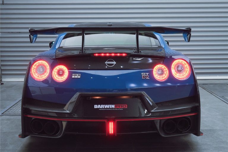 กันชนหลัง Carbon Fiber Nissan GT-R R35 2017-2020 ทรง DarwinPRO (2024Nismo)