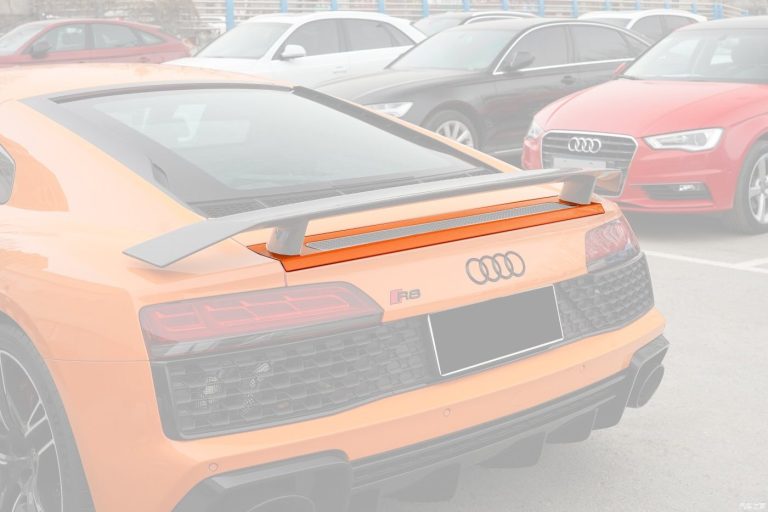 Rear Spoiler Carbon Fiber AUDI R8 GEN2 Coupe style DarwinPRO