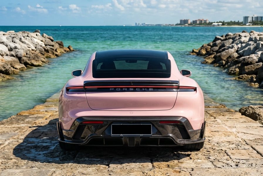 ดิฟฟิวเซอร์ท้าย PORSCHE Taycan (CT CADO)