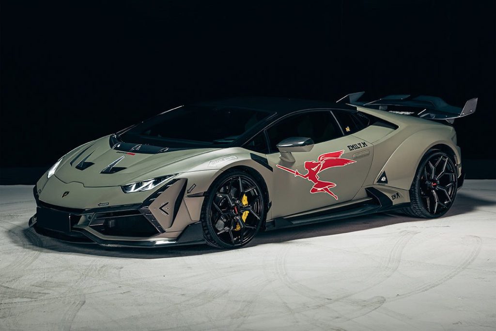 ชุดแต่งรอบคัน LAMBORGHINI Huracan EVO ทรง DarwinPRO (Only BKSSII)