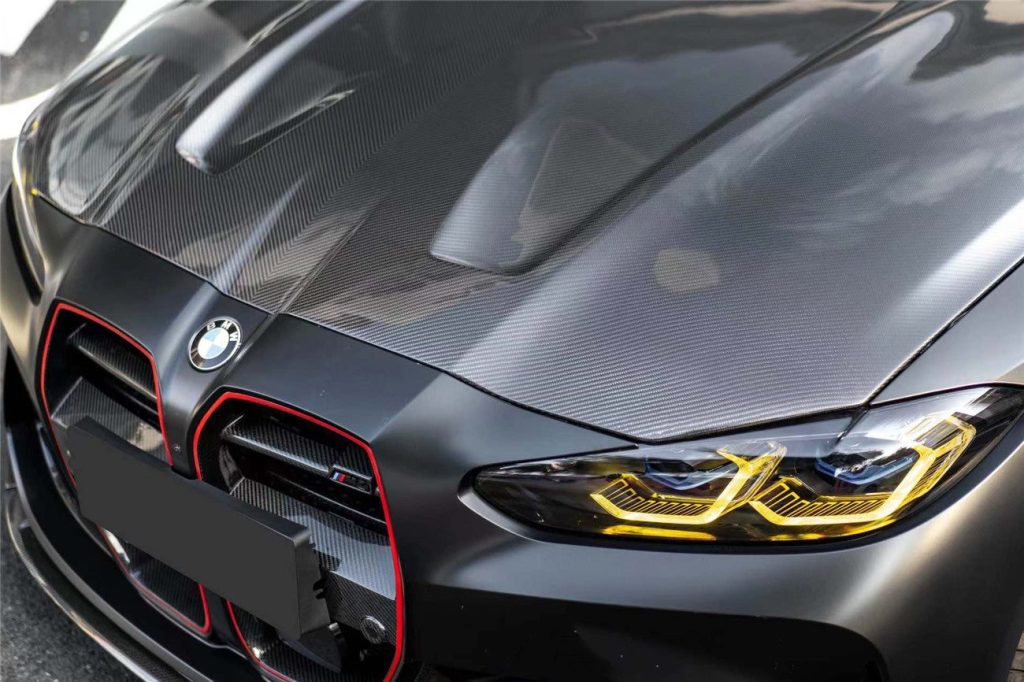 ฝากระโปรงหน้า Carbon Fiber BMW 3 Series G80 M3 (Carbon Fiber)