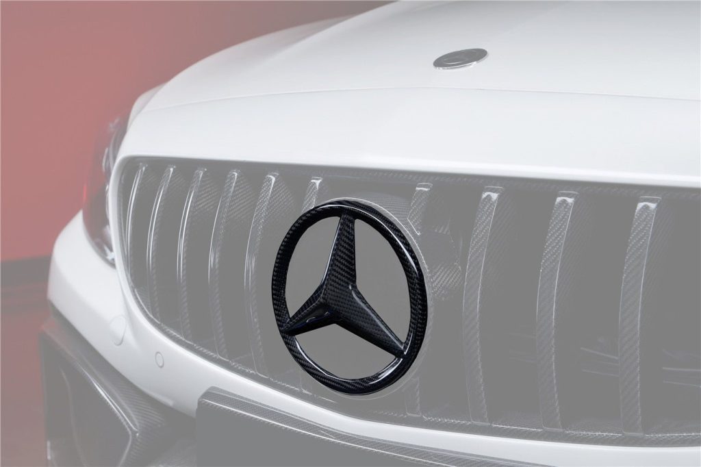 กระจังหน้า Carbon Fiber MERCEDES BENZ C-Class C205 Coupe 2015-2018