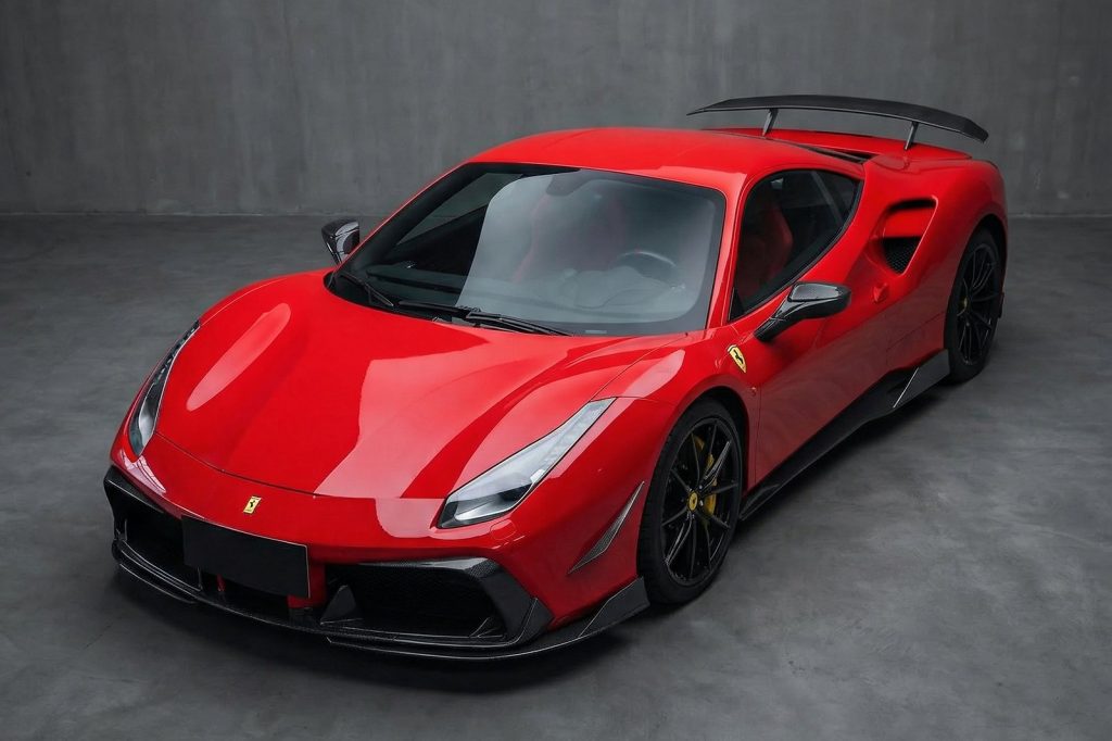 ชุดแต่งรอบคัน Carbon Fiber Ferrari 488 GTB ทรง DarwinPRO