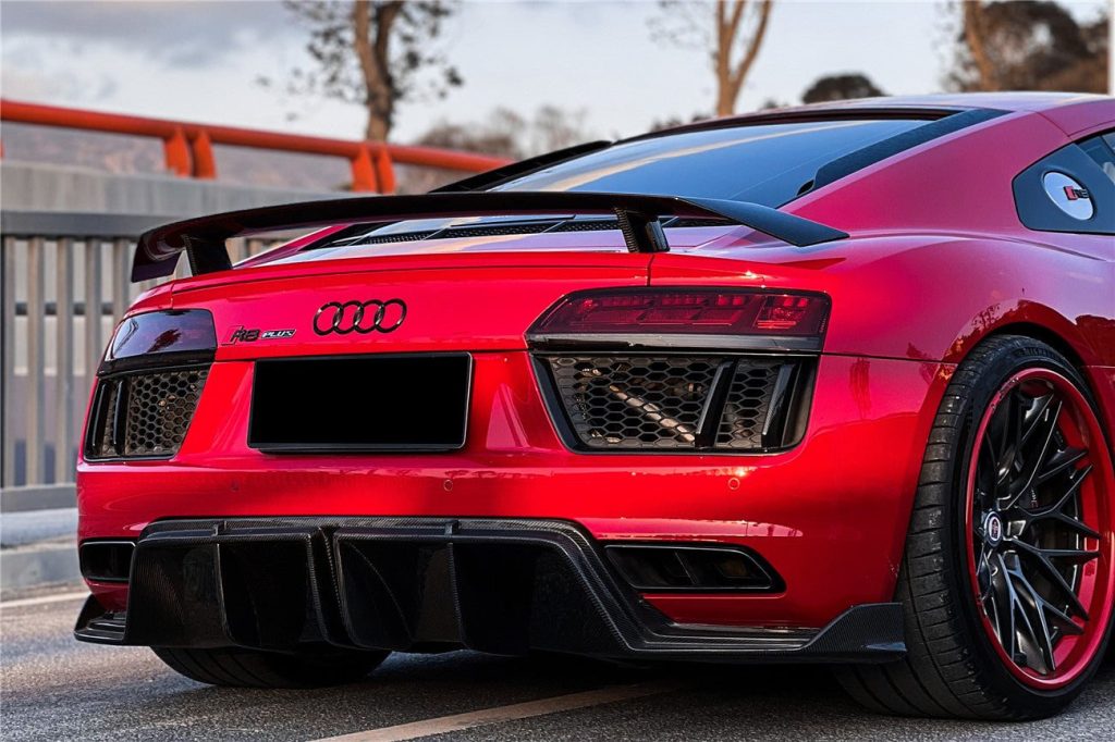 สปอยเลอร์ท้าย Carbon Fiber AUDI R8 GEN2 Coupe (ONLY GT)