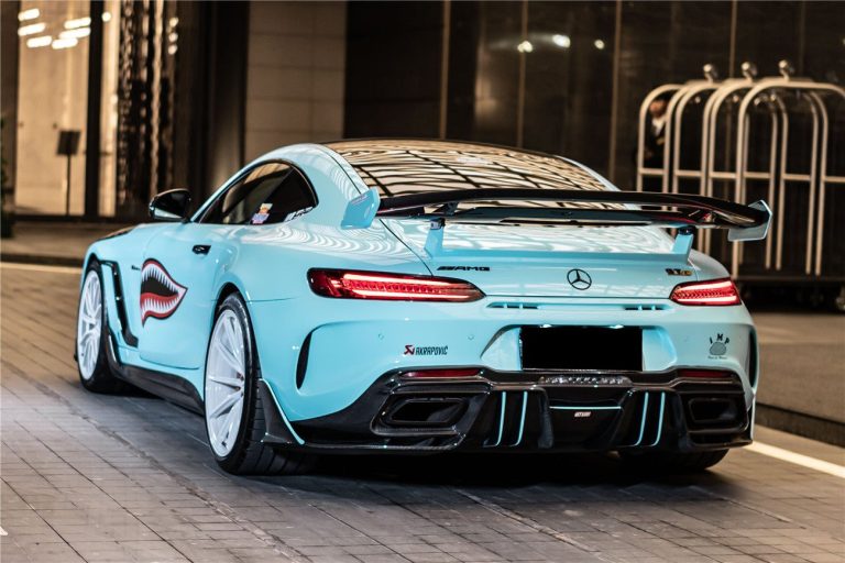 后保险杠 Carbon Fiber MERCEDES BENZ AMG GT C190 2017-2020 款式 DarwinPRO