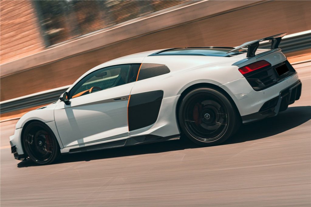 สเกิร์ตข้าง Carbon Fiber AUDI R8 GEN2 Coupe 2016-2018