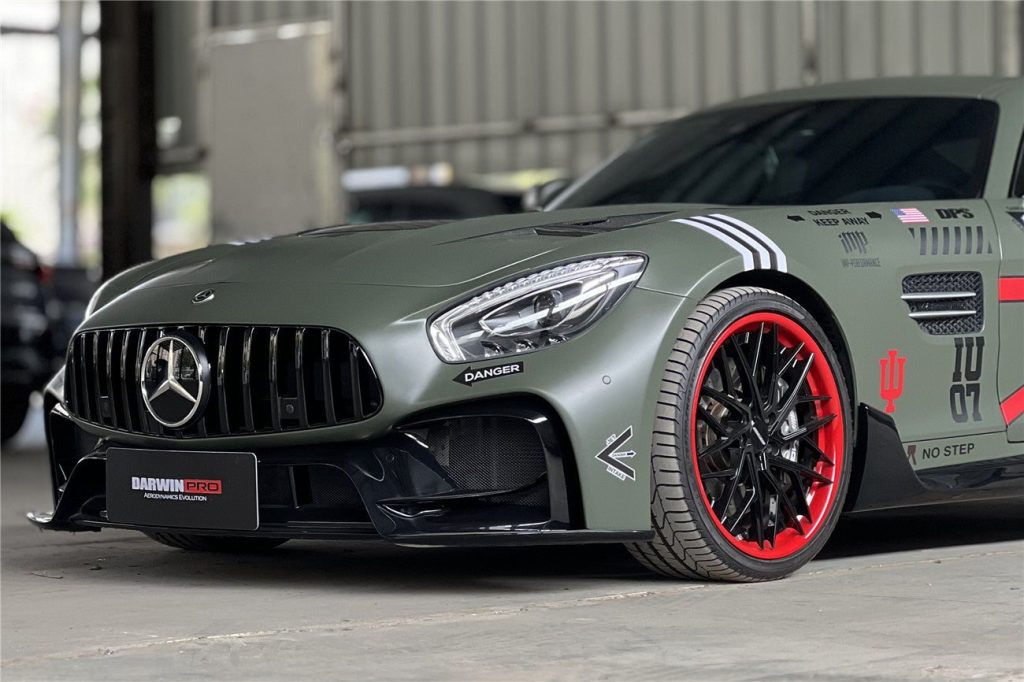 กันชนหน้า MERCEDES BENZ AMG GT C190 2017-2020 ทรง DarwinPRO