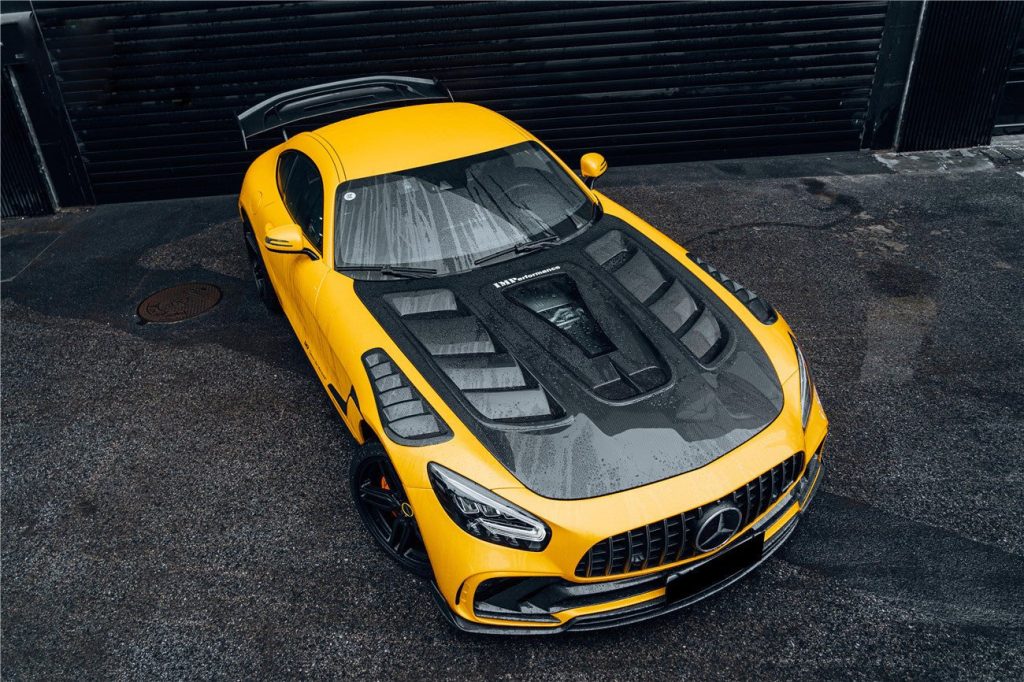ฝากระโปรงหน้า Carbon Fiber MERCEDES BENZ AMG GT C190 2015-2016 ทรง DarwinPRO 2015-2021