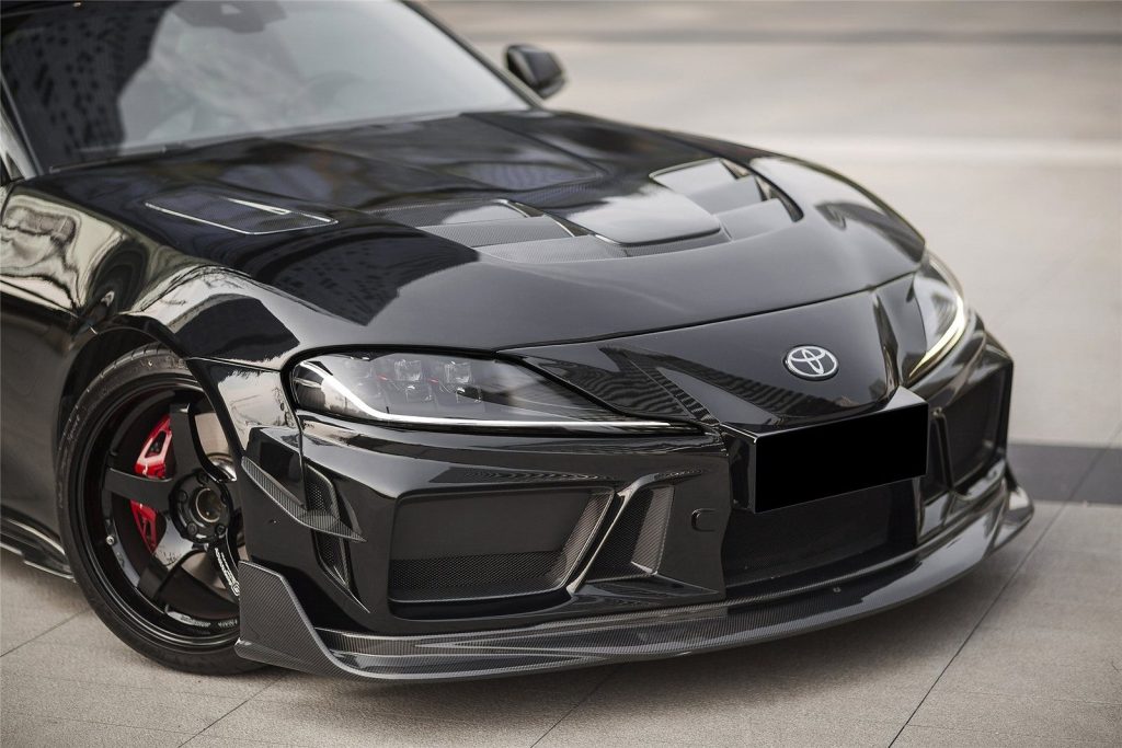 กันชนหน้า Carbon Fiber TOYOTA SUPRA A90-A91 (A91 BKSSII)