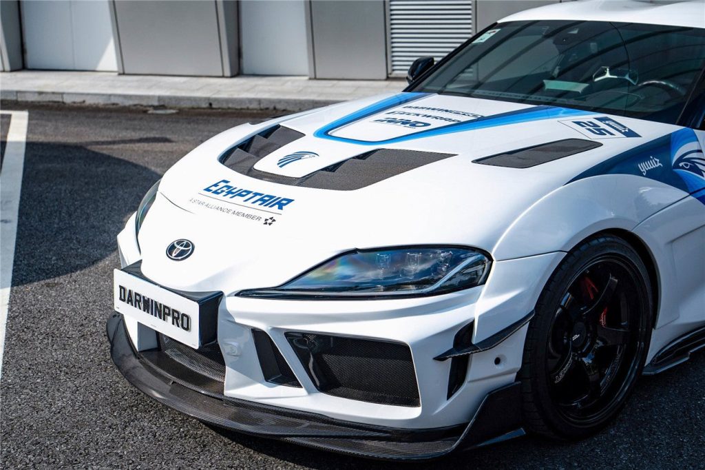 ฝากระโปรงหน้า Carbon Fiber TOYOTA SUPRA A90-A91 (A91 BKSSII)