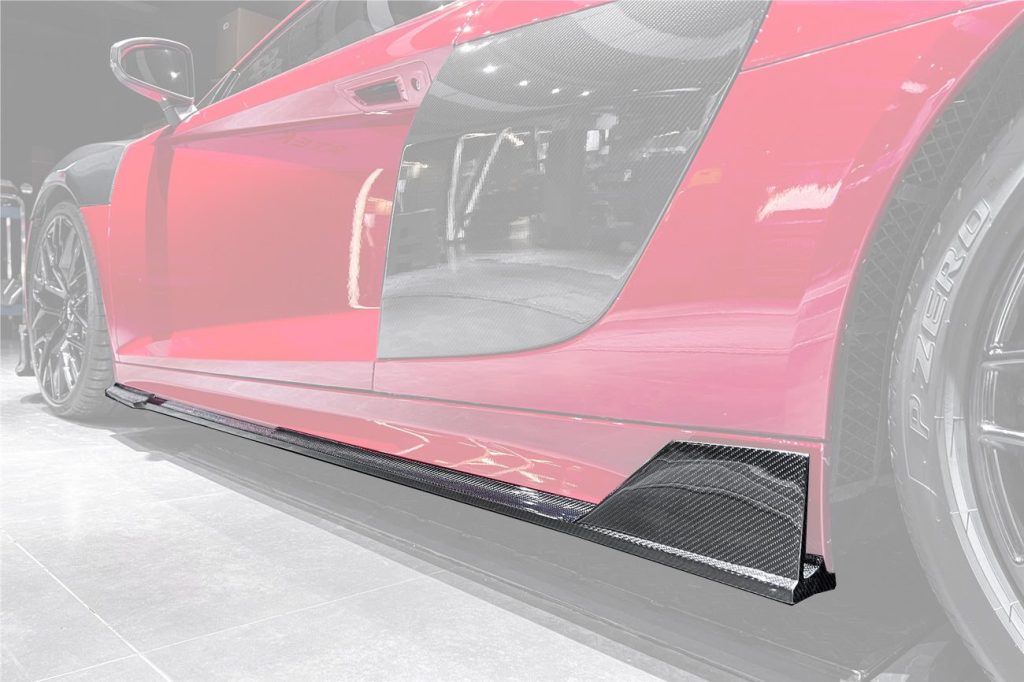 สเกิร์ตข้าง Carbon Fiber AUDI R8 GEN2 Coupe 2016-2018 #2