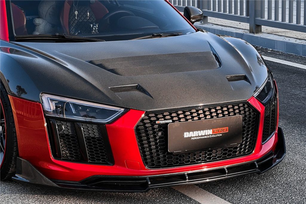 ฝากระโปรงหน้า Carbon Fiber AUDI R8 GEN2 Coupe