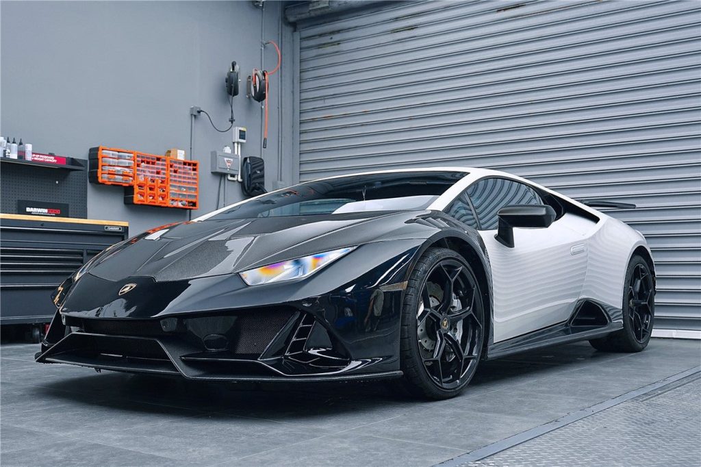 กันชนหน้า Carbon Fiber LAMBORGHINI Huracan EVO (Tecnica EVO-4WD)