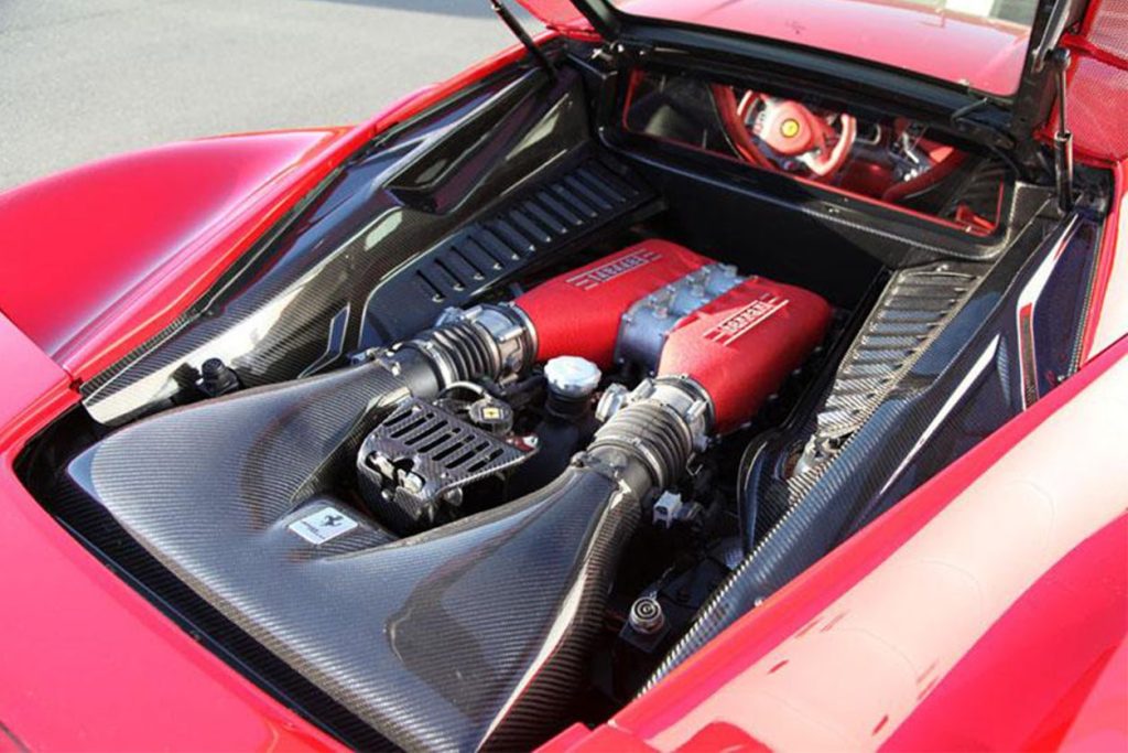 ชิ้นส่วนตกแต่ง Dry Carbon Ferrari 458 Coupe ทรง DarwinPRO 2010-2015