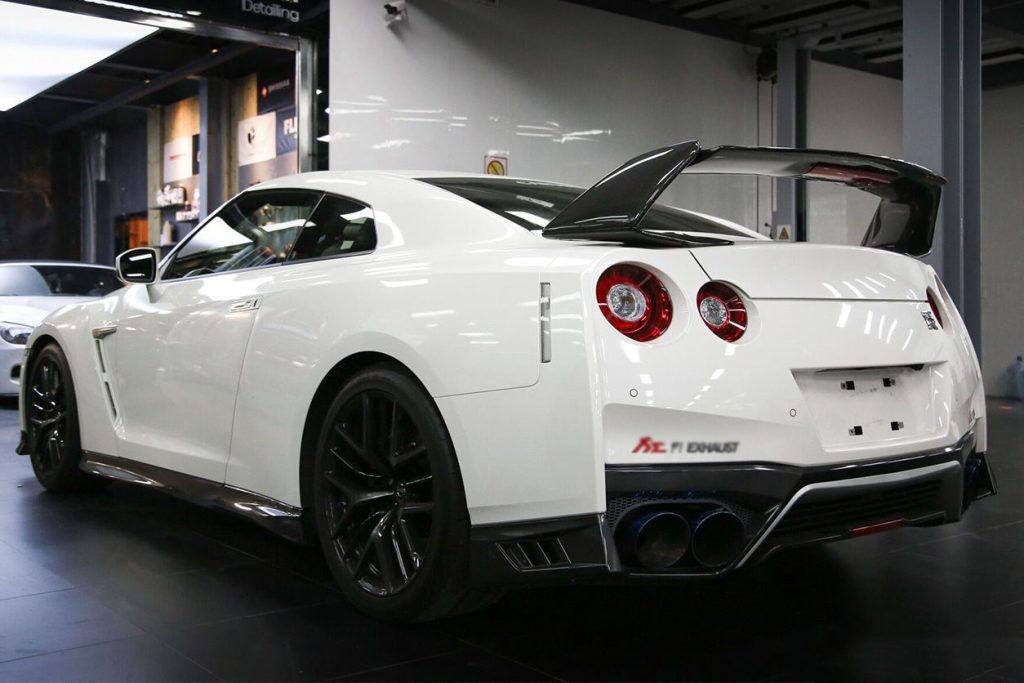 สปอยเลอร์ท้าย Nissan GT-R R35 2017-2020 (EBA AMS)