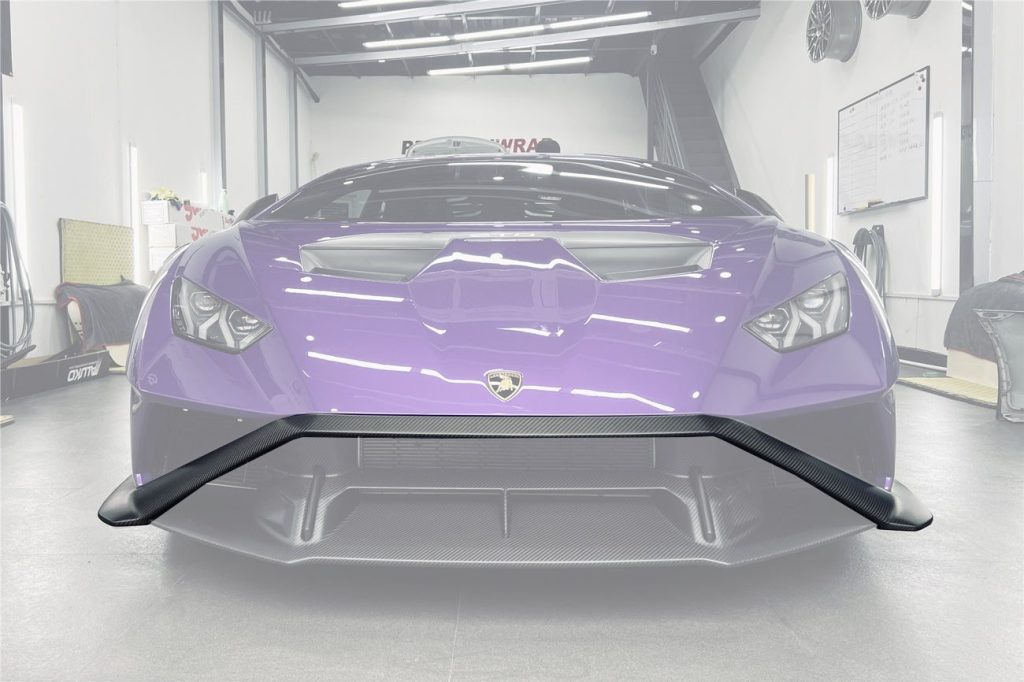 ลิ้นหน้า Dry Carbon LAMBORGHINI Huracan STO 2021-UP #2