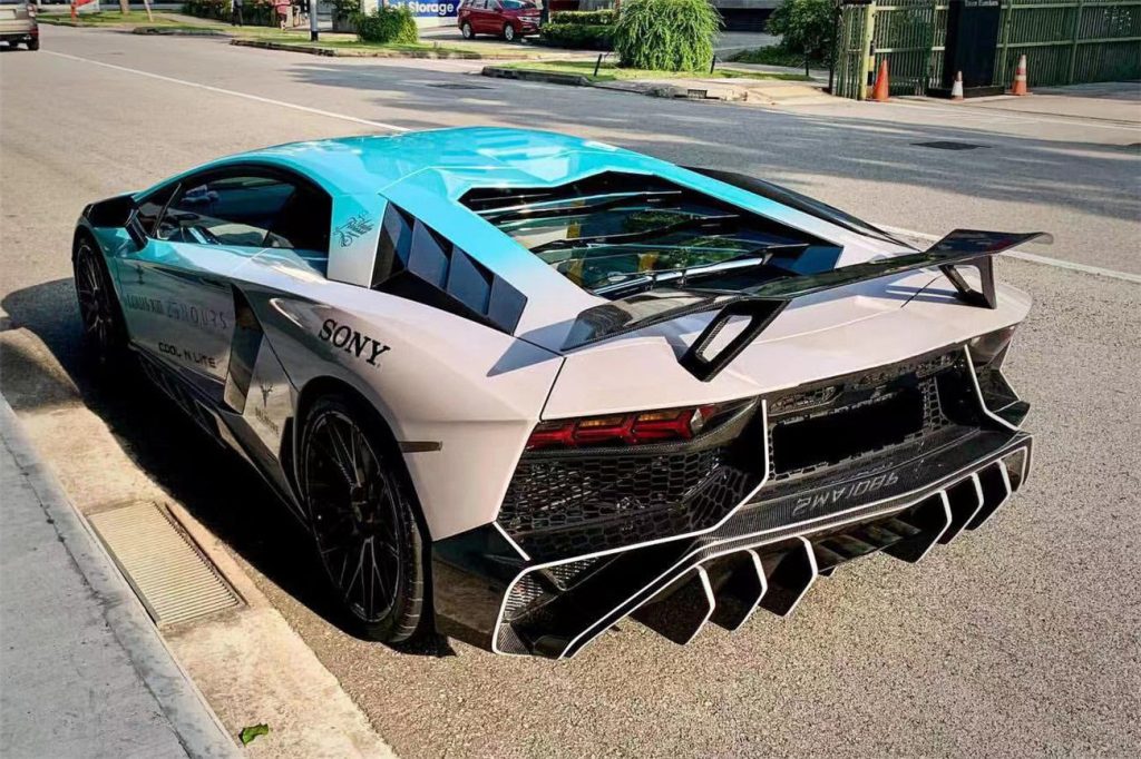 สปอยเลอร์ท้าย LAMBORGHINI Aventador LP700 Coupe (Roadster VTC) 2011-2022