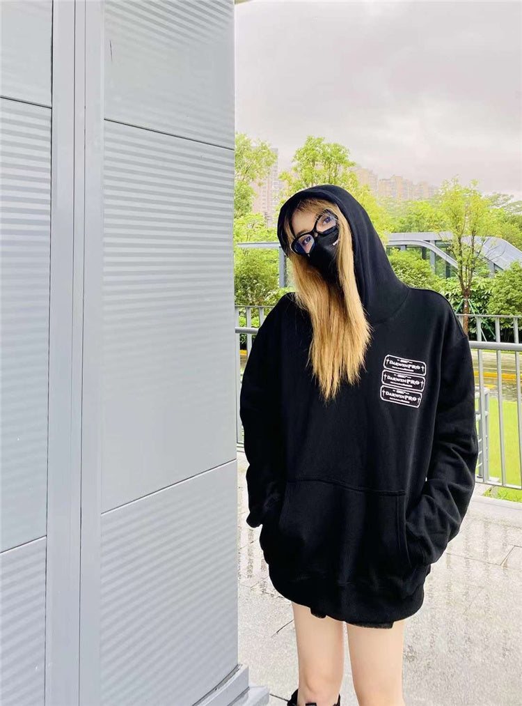 เสื้อฮู้ด GRKC x DarwinPRO สีดำ