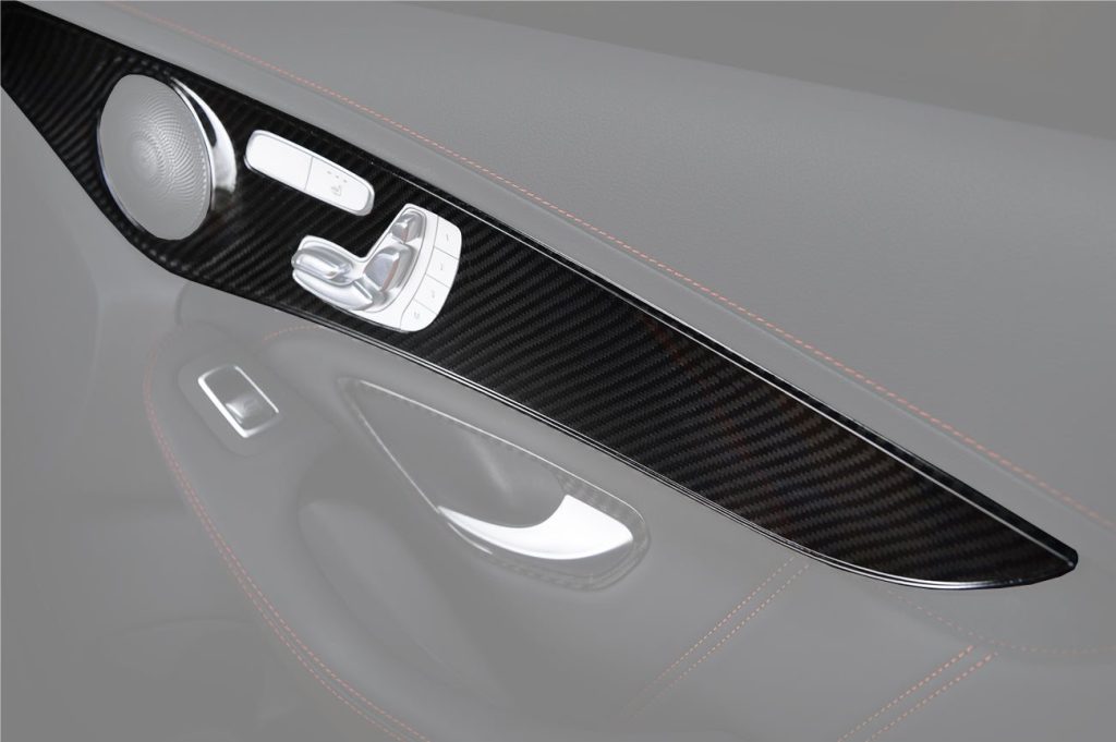 ชิ้นส่วนตกแต่งภายใน Carbon Fiber MERCEDES BENZ C-Class W205 2015-2021