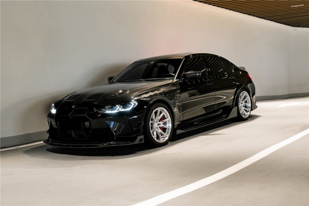 สเกิร์ตข้าง Carbon Fiber BMW 3 Series G80 M3 (G80 BKSS)