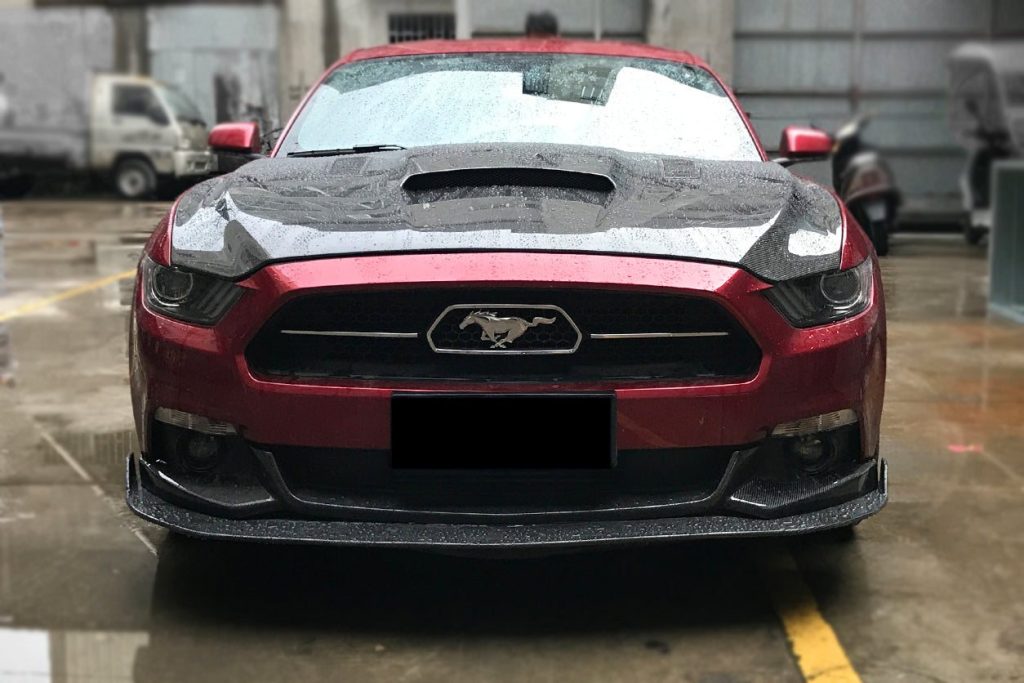 ลิ้นหน้า Carbon Fiber Ford MUSTANG 2014-2017 (Mustang HY)