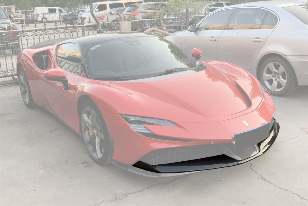 ลิ้นหน้า Autoclave Carbon Fiber Ferrari SF90 (Stradale OE)