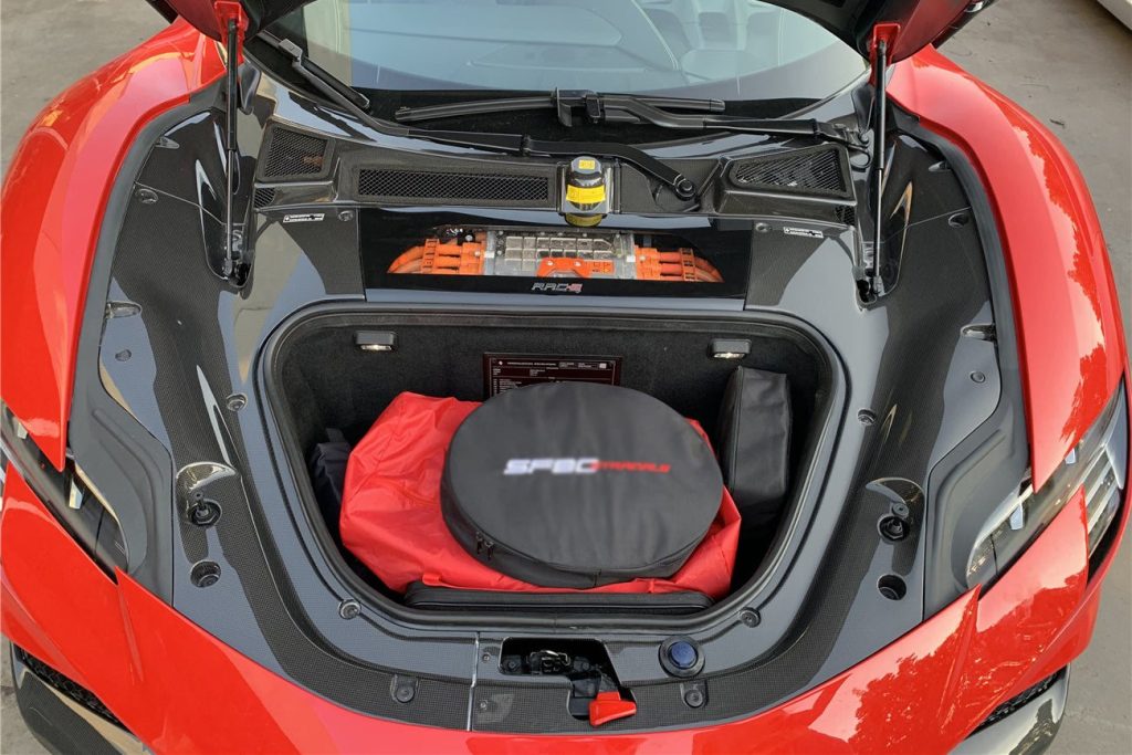 ชิ้นส่วนตกแต่งภายใน Autoclave Carbon Fiber Ferrari SF90 (Stradale OE) 2020-UP #2