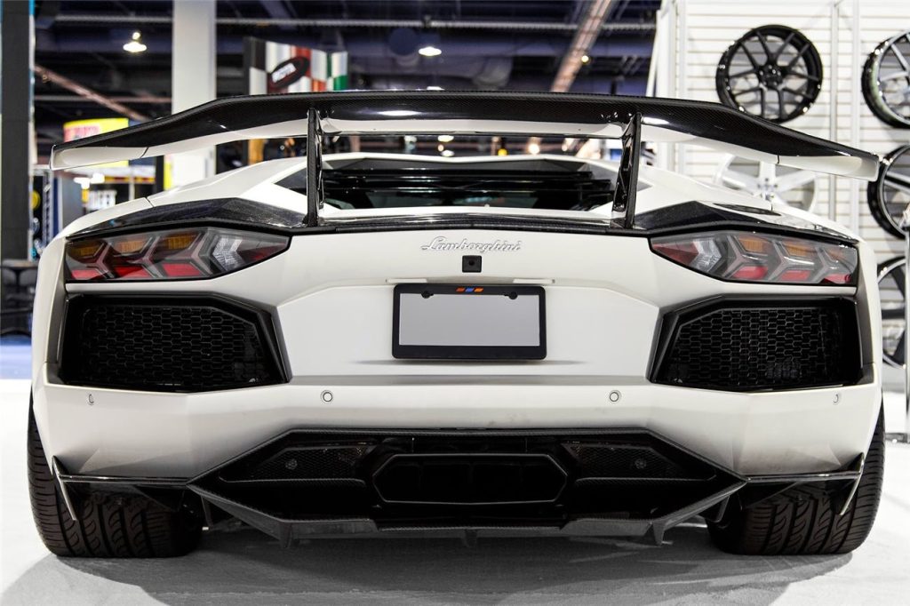 ดิฟฟิวเซอร์ท้าย Carbon Fiber LAMBORGHINI Aventador LP700 Coupe (Roadster DC)