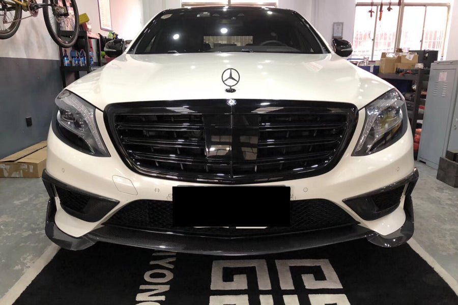 ลิ้นหน้า Carbon Fiber MERCEDES BENZ S-Class W222 (AMG BRS)