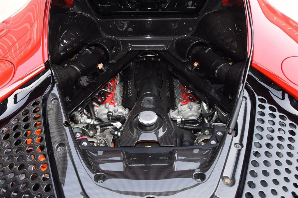 ชิ้นส่วนตกแต่งภายใน Autoclave Carbon Fiber Ferrari SF90 (Stradale OE) 2020-UP #3
