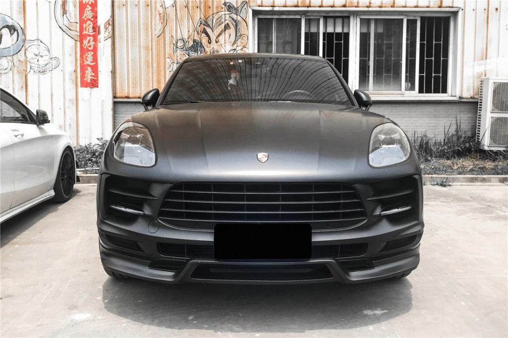 ลิ้นหน้า Carbon Fiber PORSCHE Macan 2014-2021 (TA) 2018-2021 #2