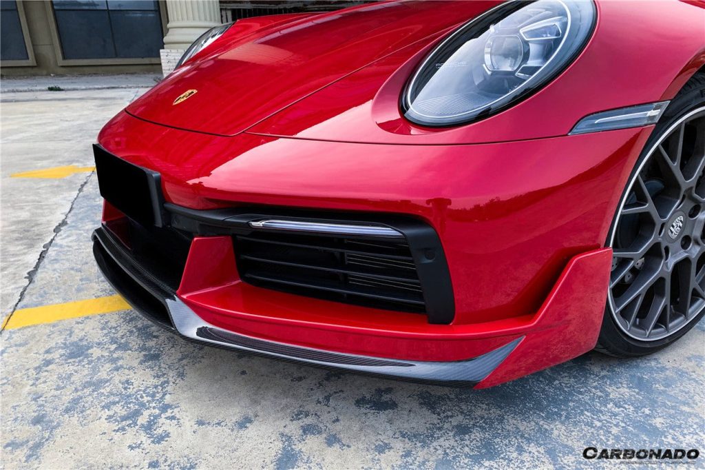 ลิ้นหน้า Dry Carbon PORSCHE 911 992.1 (Cabriolet WP)