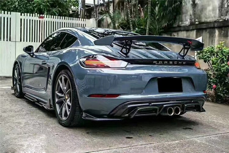 ลิ้นหน้า Carbon Fiber PORSCHE 718 (Boxster AM) 2017-2025 #2