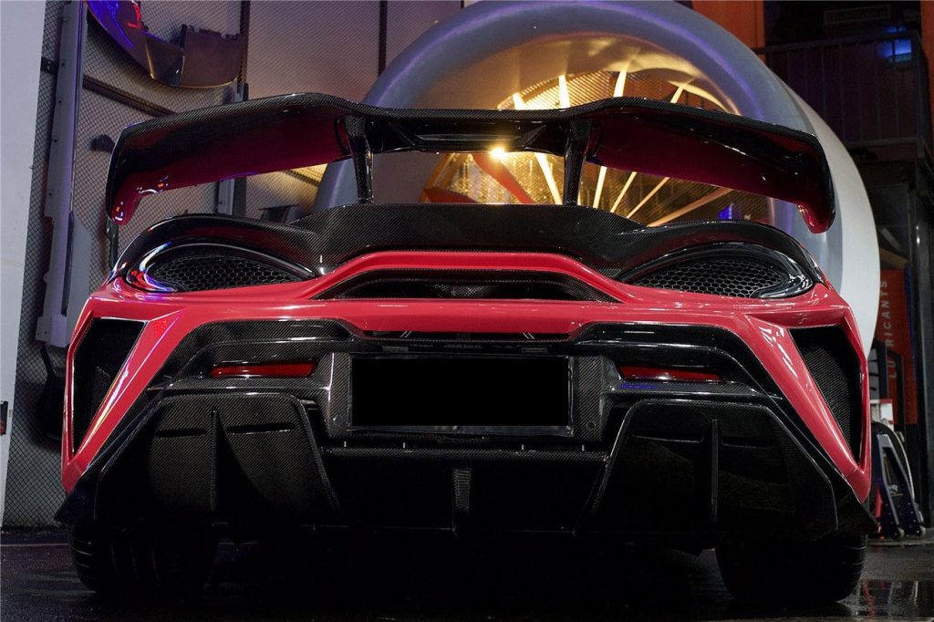 สปอยเลอร์ท้าย McLaren 570S ทรง DarwinPRO (BKSS)