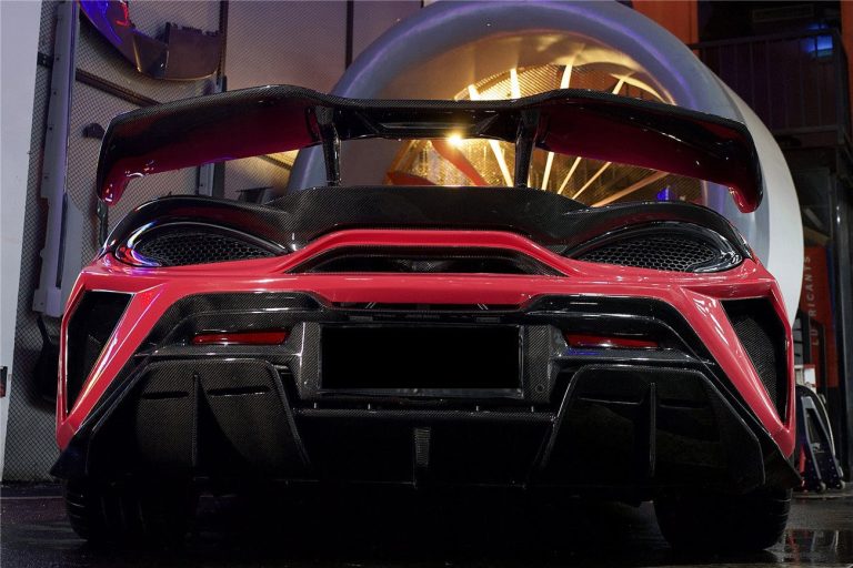 Rear Spoiler McLaren 570S style DarwinPRO(BKSS)
